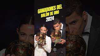 Ganadores del Balón de Oro 2024 [upl. by Wetzel]