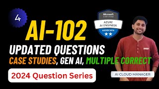 AI102 EXAM QUESTIONS 2024 MICROSOFT AZURE AI 102 CERTIFICATION COURSE PART4 [upl. by Mehala]