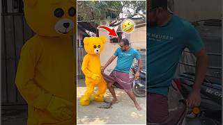 Lungi Dance 💃🤣……teddycomedy funnydance funnyshorts [upl. by Oruntha]