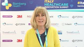 Italy Healthcare Innovation Summit 2023  Intervista a Fernanda Gellona [upl. by Htepsle]