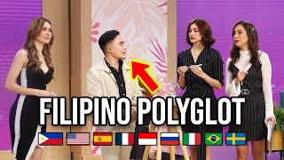 This Filipino Polyglot can speak in 9 Languages [upl. by Oswal]