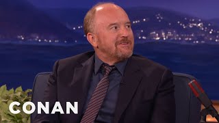 Louis CK Got Paul Simon To Write His Theme Song  CONAN on TBS [upl. by Ael]