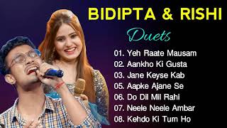 Bidipta And Rishi Duets Song  Indian Idol Season 13  Bidipta And Rishi All Songs jukebox [upl. by Margetts330]