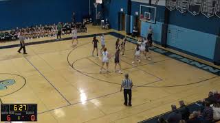 NPHS Girls Basketball vs Methacton 12024 Huddle Cam [upl. by Airdnat181]