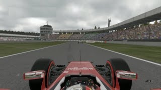 F1 GP Alemania 2018 Hockenheim Clasificación y Carrera  Start amp Race  F1 2016 PC Español [upl. by Iy]