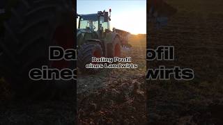 Dating Profil Landwirt😂 landwirtschaft traktor farming fendt lustig farmer [upl. by Dnana]