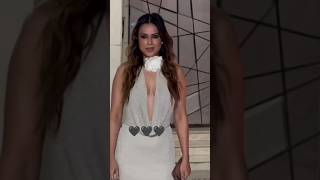 Nia Sharma sizzling hot look in blackless gown😯youtubeshortsytshortsshortsniasharma [upl. by Eciral]