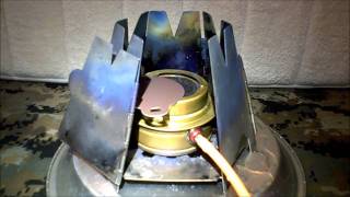 Trangia Stove ExFuel Steam Baking [upl. by Gahan539]