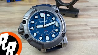 Vambrace Watch Grade 5 Titanium KickStarter [upl. by Eloken721]