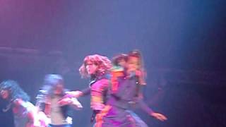 Willow Smith  Whip My Hair  Live  Justin Bieber My World Tour  Newcastle 12 March 2011 [upl. by Yme]