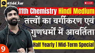 11th Chem L9  आयनन Enthalpy  2  तत्त्वों का वर्गीकरण एवं गुणधर्मों में आवर्तिता Half Yearly [upl. by Crofoot]