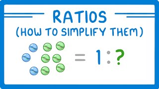 GCSE Maths  What are Ratios amp How to Simplify Them Part 1 81 [upl. by Rastus]