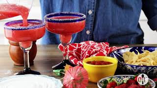 How to Make Ultimate Frozen Strawberry Margarita  Drink Recipes  Allrecipescom [upl. by Llenor298]