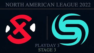 XSET vs SQ Clubhouse  NAL 2022 Stage 3  Playday 3 [upl. by Ardnat268]