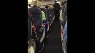 ATL to LAX Drunk Racist Lady [upl. by Eelyac]