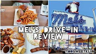 BEST Breakfast in Los Angeles  Mels DriveIn Food Review  Too Sweet Kliq Adventures [upl. by Petigny303]