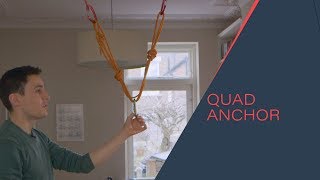 Climbing anchors The Quad [upl. by Yadnus]