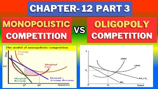 Monopolistic Competition vs Oligopoly Chapter 12  Price Competition  prof k analyzes [upl. by Llertnod]