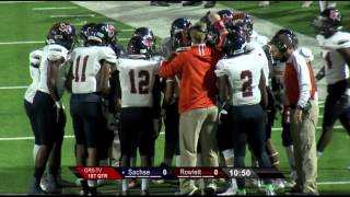 Garland ISD Sachse vs Rowlett 2016 Football [upl. by Studnia581]