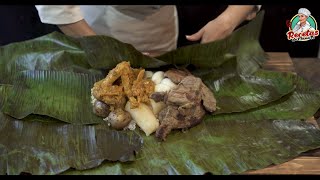 Cómo preparar un fiambre Colombiano en hojas de platano  comida colombiana  recetas latinas [upl. by Oileduab]