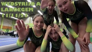 Airtrack wedstrijd Landegem 111123  Gymfed [upl. by Engamrahc200]