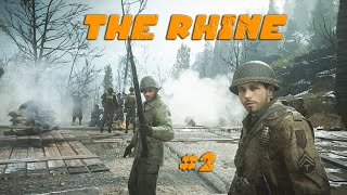 Call of Duty WW2  Mission 11 The Rhine  Part 2 Campaign Playthrough COD WW II Full HD [upl. by Isdnil]