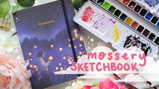 ﾐ☆ Trying a Mossery Sketchbook [upl. by Hephzipa]