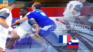 Résumé France  Slovénie  Tour principal EFH M18 EURO 2016  Croatia [upl. by Ecitnerp]