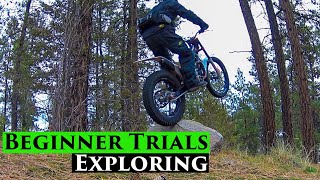 Beginner Trials Bike Riding Vlog Ep 27  Exploring On My Gas Gas TXT 280 Sony Chest Mount Test [upl. by Nilre]