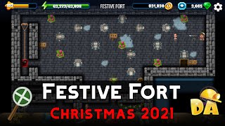 Festive Fort  16 Christmas 2021  Diggys Adventure [upl. by Rodmur]