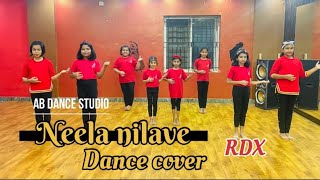 Neela nilave dance cover  ab dance studio  Malayalam song  dance videos [upl. by Bat475]