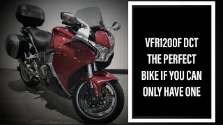 FAT SUIT ON A SPORTS BIKE  HONDA VFR1200F THE BEST SPORTS TOURER EVER [upl. by Alvan]