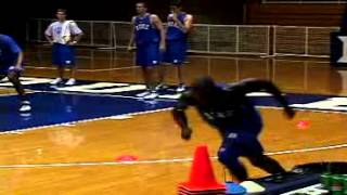 Mike Krzyzewski Duke Basketball  Agility amp Conditioning Drills for Defense [upl. by Irrahs]