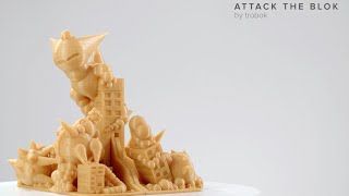 Attack the Blok by Trobok  Ultimaker 3D Printing Timelapse [upl. by Tulley]