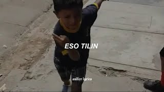 Eso tilín baila tilín ala mrd tilín Letra [upl. by Enelhtak]