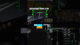 Departure from CYVR  VATSIM  Horizon Sims 7879 [upl. by Kavita447]