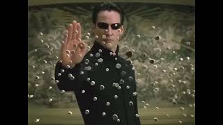 Neo’s epic fight scene Neo TheMatrix BulletTime EpicFightScene KeanuReeves MatrixMoment [upl. by Ingeberg79]