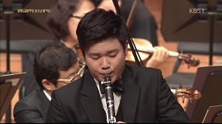 Han Kim plays GRossinis Introduction Theme and Variations for Clarinet and Orchestra [upl. by Herbie]