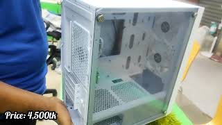 Gaming Casing price in Bangladesh White Gaming Casing price in BD Casing Price In Bangladesh [upl. by Anaytat]