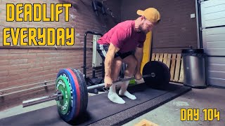 Deadlift Everyday Day 104 Stop wasting your warmup sets [upl. by Imuy26]