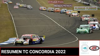 Resumen TC Concordia 2022  Rossi vs Canapino [upl. by Einneg755]