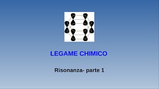 Lezioni di chimica  legame chimico  9 risonanza parte 1 [upl. by Theresita]