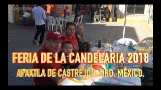 FERIA DE LA CANDELARIA 2018 APAXTLA DE CASTREJÓN GRO MÉXICO [upl. by Seilenna]