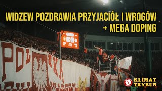 Widzewskie pozdro dla przyjaciół i wrogów  MEGA doping  Widzew  Zagłębie Lubin 20 [upl. by Shel906]