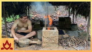 Primitive Technology Water Bellows smelt [upl. by Unity558]