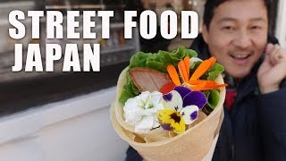 Delicious Street Food in Japan  Yufuin Onsen Town [upl. by Emelen365]