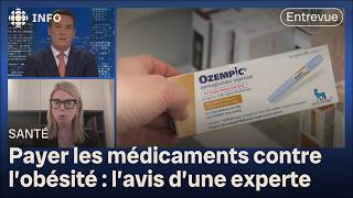 Projet pilote pour rembourser l’Ozempic au Québec  entrevue avec une experte [upl. by Most]