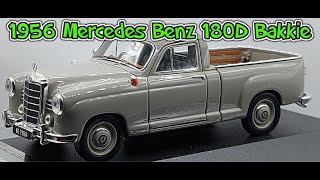 1956 Mercedes Benz 180D pick up Bakkie diecast by Premium X [upl. by Iad107]