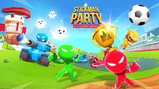 Stickman Party First Adventure Game Play  Belajar Berenang [upl. by Roselia234]