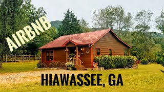 HIAWASSEE GA AirBnb Review [upl. by Aranat]